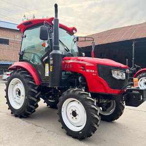 New Red Me704 Four-Wheel Drive Agricultural Tractor Rotary Tillage Planting Farming Machinery <b>Cleaner</b> Universal for Dry Fields - Product Image 2