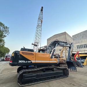 Prix bon marché 30 tonnes Hyundai 305LC-9T pelle d'occasion avec pompe à moteur PLC-puissance de creusement élevée 2020 modèle 1.0 M³ capacité du godet - Product Image 2