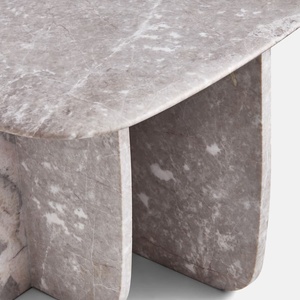 Sh Đá Tùy Chỉnh Hiện Đại Thiết Kế Thanh Lịch Honed Emperador Grey Rắn Đá Cẩm Thạch Bên Bảng Cho Đồ Nội Thất Nhà Phòng Khách - Product Image 4