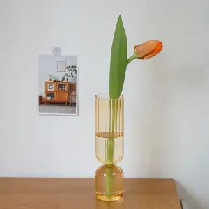 زهرية زجاجية عصرية مصنوعة يدوياً الأعلى مبيعاً