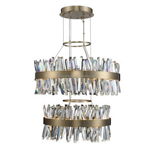 Lámpara de Techo Colgante de Lujo <span class=keywords><strong>para</strong></span> <span class=keywords><strong>Interiores</strong></span>, Nueva Iluminación Moderna, Araña de Cristal LED, Lámpara Colgante - Product Image 5