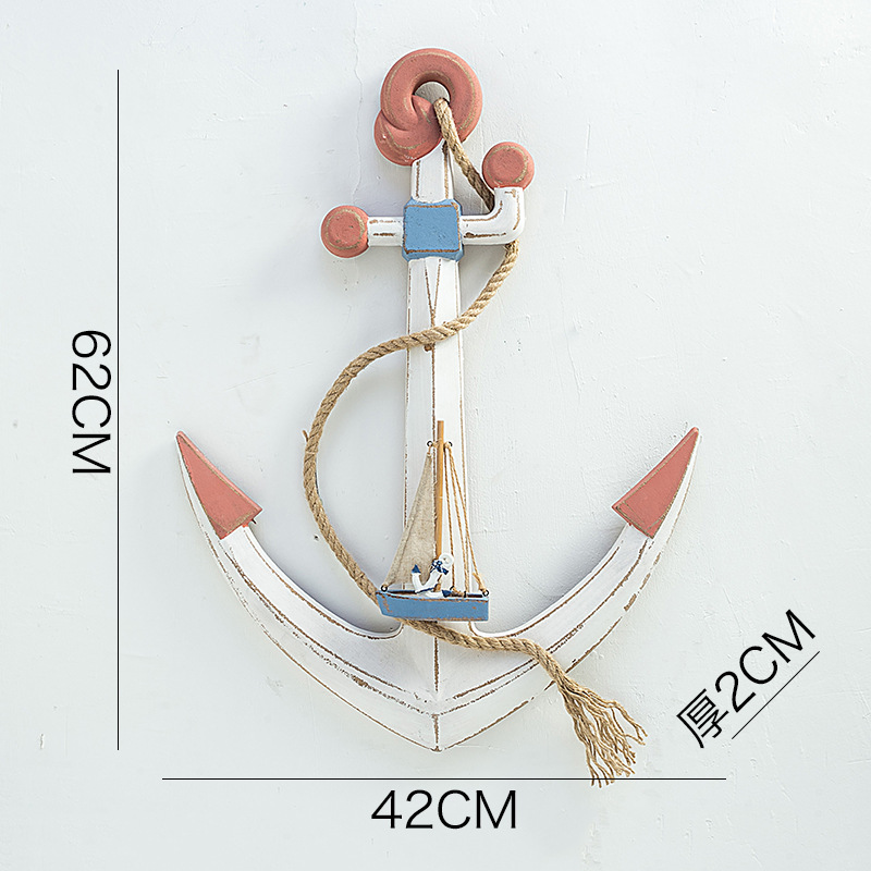 62 Red Sailboat Anchor