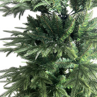 Sapin de Noël artificiel en PVC ignifuge pour décoration intérieure, idéal pour centres commerciaux, maisons et créer une ambiance festive, ornement de centre de table.
