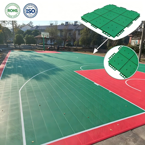 <b>Interlocking</b> <b>Flooring</b> Non-slip Shock-absorbing Modular <b>Tiles</b> Easy Lock Install, Multiple Colors for Kindergarten Sports Field - Product Image 2