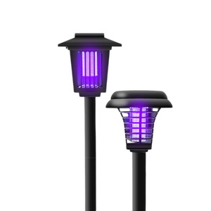 Tốt nhất bán tự động-cảm biến LED ánh sáng ngoài trời không thấm nước năng lượng mặt trời muỗi Killer đèn với Fly kiểm soát dịch hại cơ thể nhựa <span class=keywords><strong>Bug</strong></span> <span class=keywords><strong>Zapper</strong></span> - Product Image 1