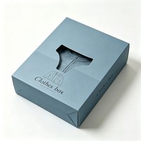 Boîtes d'expédition personnalisées pour vêtements, emballages en carton ondulé recyclables pour sous-vêtements, vêtements, t-shirts pour l'emballage