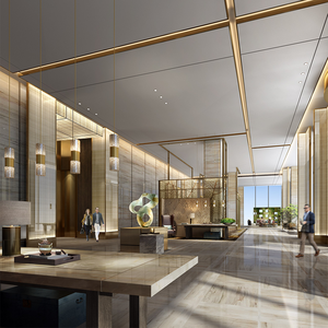 Muebles Comerciales de Lujo, Diseño Moderno de Estrella, Conjuntos de Dormitorio y Vestíbulo Hechos a Medida, Servicios de Diseño de Muebles para Hoteles - Product Image 3