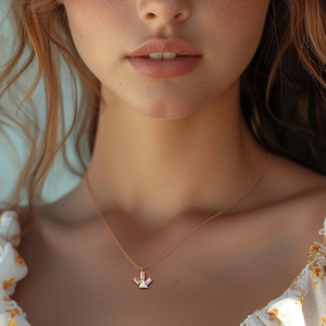 Collar con Colgante de Corona de Circonita Rosa de CANNER, Joyería de Moda, Tendencias 2023, Collar de Plata de Ley S925 para Mujer - Product Image 4