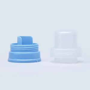Tutup sekrup plastik deterjen kualitas tinggi, tutup botol pembersih