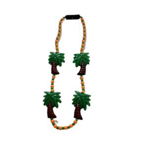 חרוזים סיטונאיים שרשרת שרשרת אור עץ קוקוס עיצוב מרדי מסיבה טובה - Product Image 1