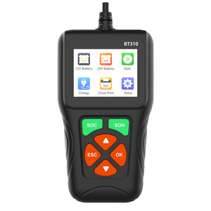 BT301 12V-24V pil Test cihazı-araç aküsü/kurşun asit akü sağlık kontrolü + şarj testi - Product Image 1