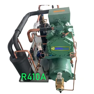 12HP पानी ठंडा R410a संघनक इकाई पारंपरिक कंप्रेसर सिलेंडर मात्रा दक्षता में सुधार और ठंडा करने की क्षमता के साथ ज्यादा