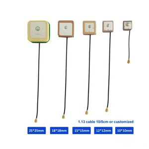 25*25*4mm interne <span class=keywords><strong>GPS</strong></span> GLONASS/GNSS actieve keramische patchantenne met MHF1/U.FL/SMA/FAKRA connector - Product Image 5