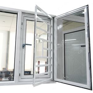 Phong cách Châu Âu tùy chỉnh cửa sổ kiểu Pháp cho biệt thự hợp kim nhôm hiệu quả năng lượng với thiết kế thời tiết - Product Image 6