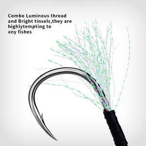 Bán Buôn Iseama Ngoài Khơi Nặng Cắt Chuyển Móc PE Dòng Hỗ Trợ Móc <span class=keywords><strong>Jig</strong></span> Cá Chậm Lure <span class=keywords><strong>Jig</strong></span> Móc Đôi - Product Image 5