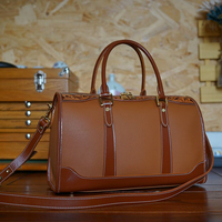 SANIL 2024 luxe Logo personnalisé Vintage cuir sacs de sport pour femmes Weekender sac de nuit femmes grand rétro voyage fourre-tout