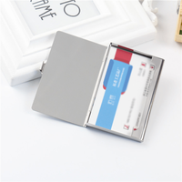 Porte-cartes de visite personnalisé créatif pour hommes et femmes, étui à cartes de visite par sublimation, logo DIY pour cadeau d'entreprise personnalisé