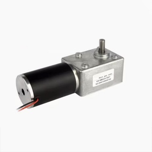 5882-50ZY 12V 24V 220KG DC <b>Worm</b> <b>Geared</b> Motor 1.5-296RPM Reversible Adjustable Speed With Self Lock for Electric Curtains - Product Image 1