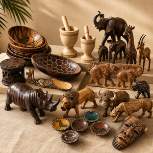 Máscara Tribal Africana Tallada a Mano de la Marca Chisel, Decoración de Pared Art Deco para Sala de Estar, Oficina en Casa, Tienda de Regalos, Venta al por Mayor - Product Image 5