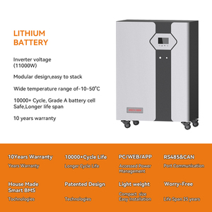 Batteria balcone Lifepo4 tutto in uno Ip66 batteria impermeabile all'aperto 15kwh accumulo di energia ESS <span class=keywords><strong>pila</strong></span> di batterie - Product Image 2