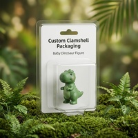 Boîte d'emballage en blister transparente personnalisée en PET pour jouets, décorations de bureau, figurines, modèles de voitures