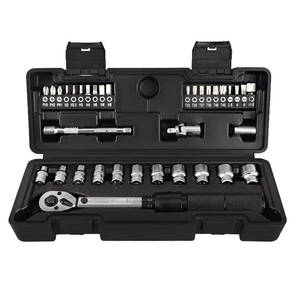 Jeu de clés dynamométriques polyvalentes <span class=keywords><strong>35</strong></span> <span class=keywords><strong>pcs</strong></span> 1/4 pouces pour vélo 2-20N.m Kit d'outils de réparation de vélo - Product Image 2