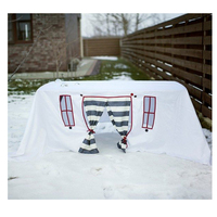 Housse de table en toile naturelle pour l'intérieur et l'extérieur, nappe, tente de jeu pour enfants