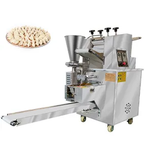 自動中国餃子メーカー機械詰め物詰め物蒸気パン製造機を作る小さなダンプサモサ