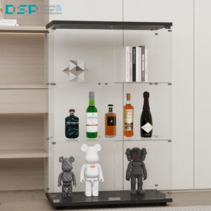 Gabinete acrílico de pie minimalista de fábrica de Vietnam DSP adecuado para escaparate de juguetes de boutique y regalo coleccionable - Product Image 3