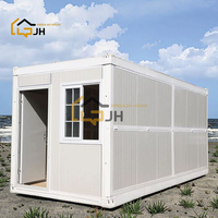 Mini maison conteneur préfabriquée pliable de 10, 20 ou 40 pieds, structure modulaire en kit, petite chambre extérieure, atelier, bar à domicile