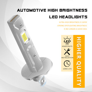 Nuevas bombillas H1 Mini LED para faros delanteros 1:1 Enchufe directo 6000K Blanco 300% Más brillante Canbus Listo para A4 Car SUV Auto LED Bulb Factory - Product Image 2