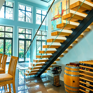 <span class=keywords><strong>Escalier</strong></span> métallique superposé moderne pour hôtel, villa, loft, duplex - Construction <span class=keywords><strong>en</strong></span> acier et bois durable, design suspendu à angle <span class=keywords><strong>droit</strong></span> - Product Image 5