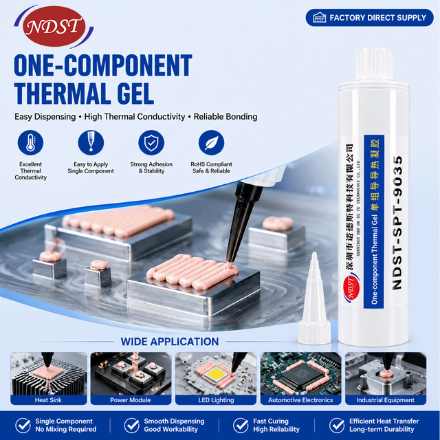 NDST NDST-SPT-7015 High Voltage Silicone RTV Fixing Adhesives 6KV Insulator Electronic Equipment Insulation Materials White