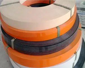 Güzelleştirme kolay süreç 1mm PVC gümüş renk sunta masa kenar bandı nem dayanıklı malzemeler mobilya paneli