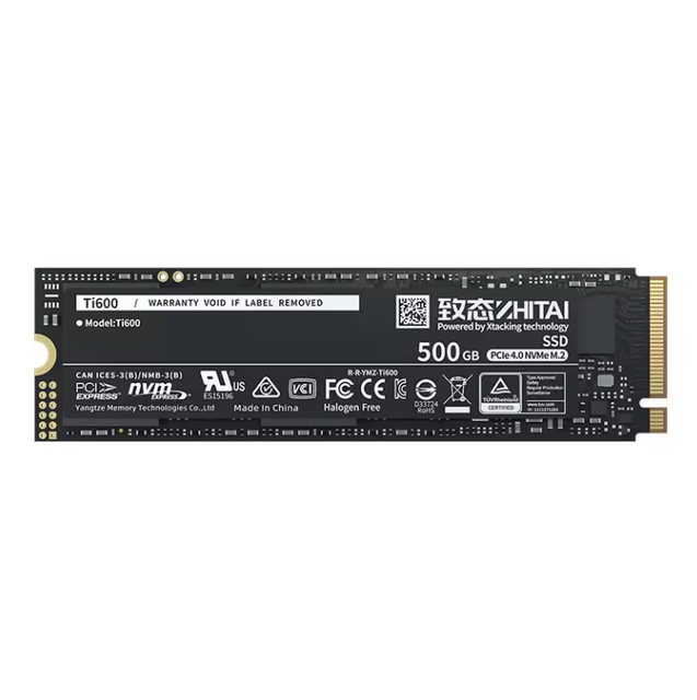 ZHITAI Ti600 500G M.2 NVME SSD Internal Storage Desktop Application With Expansion Port Internal SSD