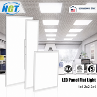 Panneau lumineux LED rétroéclairé à cadre fin, panneau plat pour bureau, 600*600, 60x120, 2FT, 4FT, 15W-72W, luminaire commercial