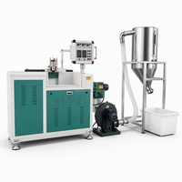 Granulateur de recyclage plastique à refroidissement par air économique YKSJ-75, 40 KW, vis simple pour PE PP