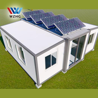 Maison mobile extensible Weizhengheng de 20 pieds et 40 pieds, type granny flat, conteneur extensible avec énergie solaire, Australie