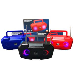 Enceinte portable avec Bluetooth P28 Stéréo Surround avec <span class=keywords><strong>antenne</strong></span> Enceinte Bluetooth - Product Image 1