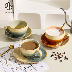 Taza de Café de Porcelana Personalizada Ecológica para Capuchino, <span class=keywords><strong>Latte</strong></span>, Agua, con Asa, para el Hogar o Cafetería - Product Image 1