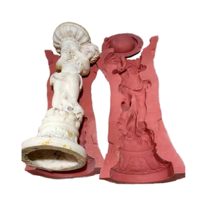 Venta Directa de Moldes de Plástico para Esculturas de Jardín, Moldes de Cemento para Estatuas de Goma, Moldes de Hormigón para Estatuas, Moldes de Fibra de Vidrio para Macetas, Silicona, PP, Azulejos - Product Image 2