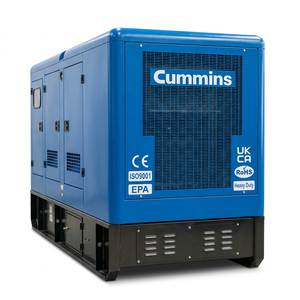 Grupo Electrógeno Diésel Portátil Súper Silencioso Cummins Perkins con Voltaje Nominal de 380V 220V 240V 20KW/30KW 25KVA/40KVA 1500 Rpm - Product Image 2