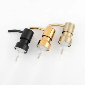 Factory Made 304 Stainless Steel Chrome Foaming Pump Shampoo Soap Foam Kitchen Wash Pump Nozzle And Frosted Gold Airless Pump