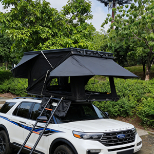 <b>Large</b> Space Z-Shape Four-Season Rooftop <b>Tent</b> Aluminum Hard Double Layer Expansion Car Roof Panoramic View One Bedroom Aluminum Z - Product Image 4
