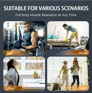 Pistola de Masaje Profesional de Mano con Terapia de Calor y Frío para la Recuperación de Tejidos Profundos - Masajeador Muscular Eléctrico para Atletas - Product Image 4