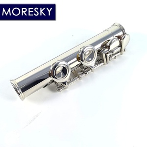 ขลุ่ย MORESKY FML-601 16 รูปิด คีย์ C ขลุ่ยคอนเสิร์ต คิวโปรนิกเกิล ชุบนิกเกิล/เงิน พร้อมคีย์ E คีย์ C เมเจอร์ - Product Image 4