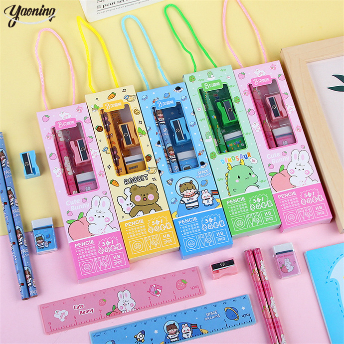 Заводская цена, рекламные подарки 2023, тренд назад в школу, товары первой необходимости, милые персонажи, набор канцелярских принадлежностей для детей