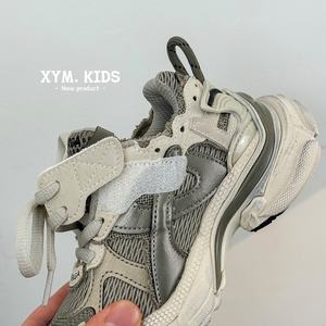 2025 otoño nueva tendencia ligero transpirable Casual lujo zapatos para correr para niños y niñas zapatos deportivos <span class=keywords><strong>Dorky</strong></span> Dad - Product Image 5