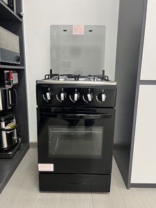 Compact Gas Range &amp; Stove with <strong>Oven</strong>, Grill - 4 Burners 50*50 Mini/Portable Stainless Steel for RV &amp; <strong>Small</strong> <strong>Kitchen</strong> - Product Image 2