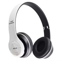 Casque sans fil à prix réduit, casque de jeu sans fil pour joueurs, casque stéréo HiFi avec carte TF